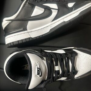 Nike women’s dunk low twist panda size 8.5